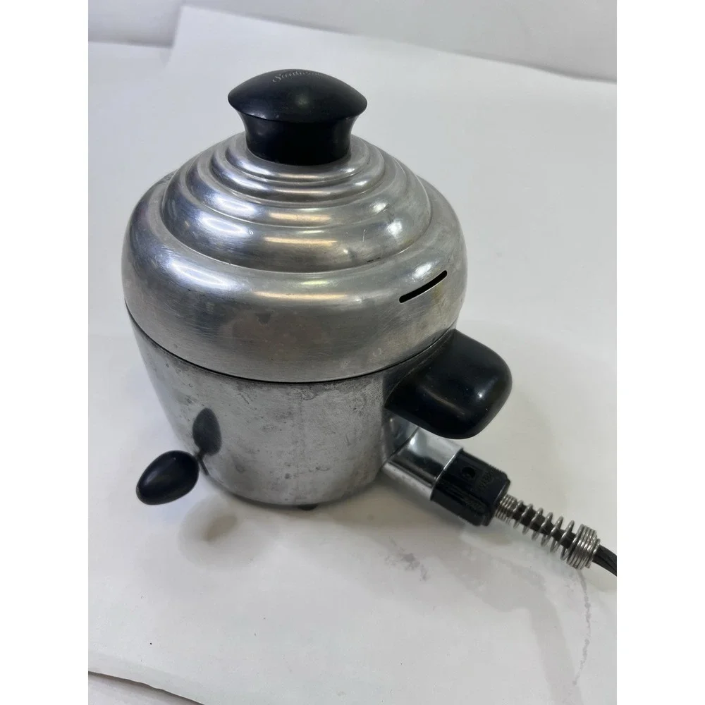 Sunbeam E2 Egg Cooker Vintage Electric Poacher Aluminum Soft, Hard Boil TESTED!